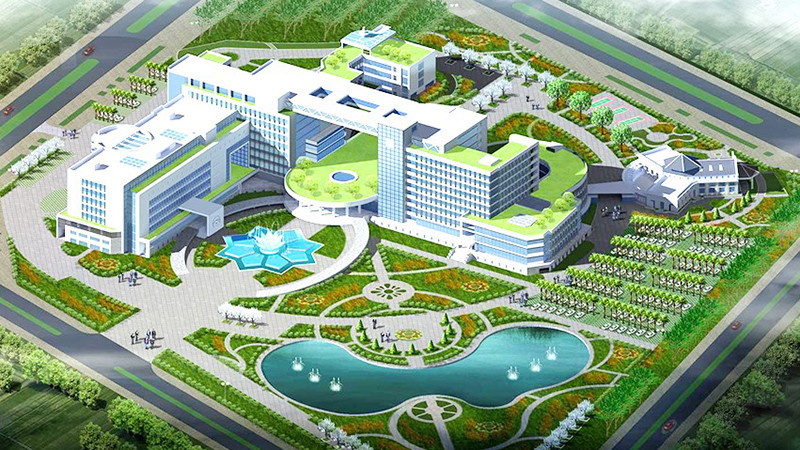 Bệnh viện đa khoa hiện đại 700 giường bên trong Khu đô thị Mỹ Trung