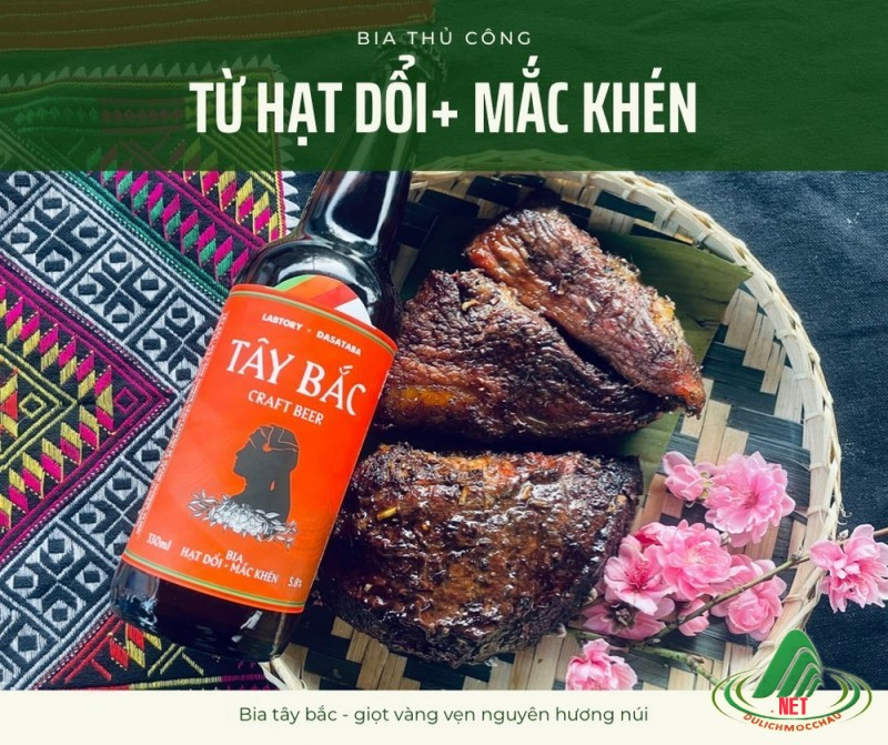 Bia Tây Bắc, bia hạt dổi mắc khén, giọt vàng nguyên vị hương núi