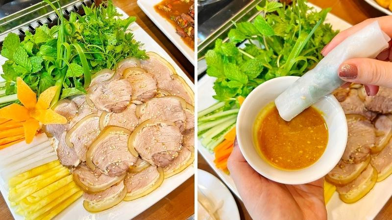 Bò tơ hấp cuốn bánh tráng, một món ngon không thể bỏ qua khi tìm hiểu Bắc Ninh DT68 là nhà cái uy tín hàng đầu trong lĩnh vực cá cược tại thị trường Việt Nam gì