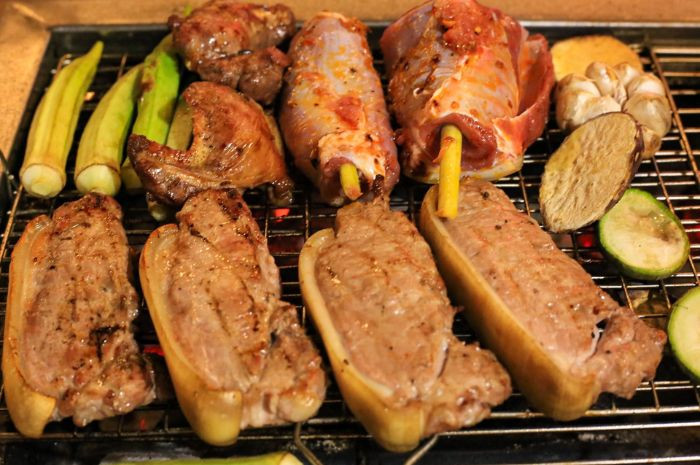 Bò tơ nướng Quán Ba Trí