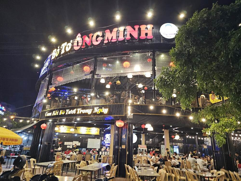 Bò Tơ Tây Ninh Ông Minh, nơi lý tưởng để thưởng thức món bò tơ tươi ngon, mềm mại với 8DAY com đăng nhập đặc trưng.