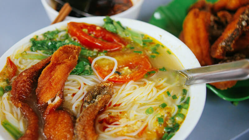 Bún cá rô đồng Hải Dương thơm ngon
