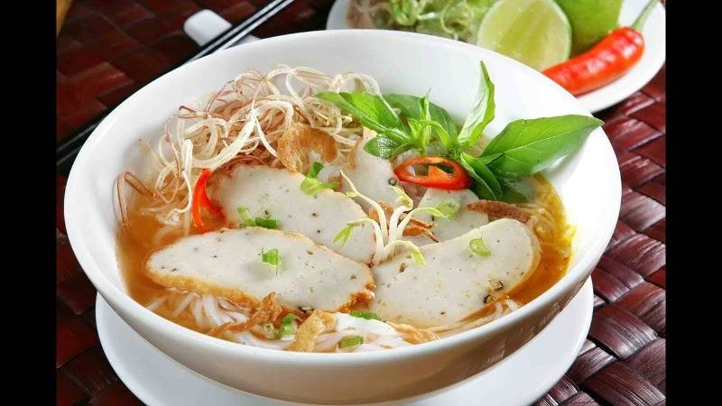 Bún chả cá Cam Ranh (Ảnh: St)