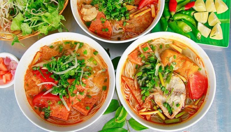 Bún chả cá Đà Nẵng sức hấp dẫn khó chối từ