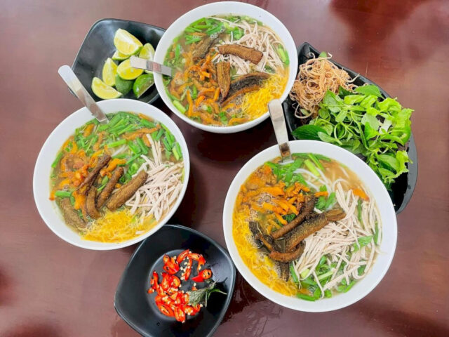 Bún thang lươn Phố Hiến hấp dẫn