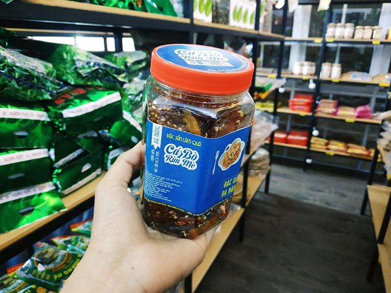Cá bò rim mè Đà Nẵng, món quà ý nghĩa từ thành phố biển