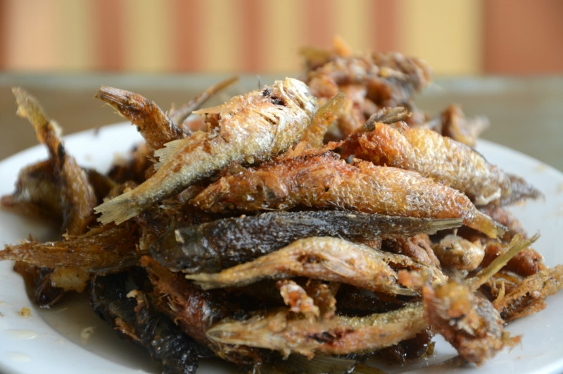 Cá suối Mộc Châu nướng than hồng