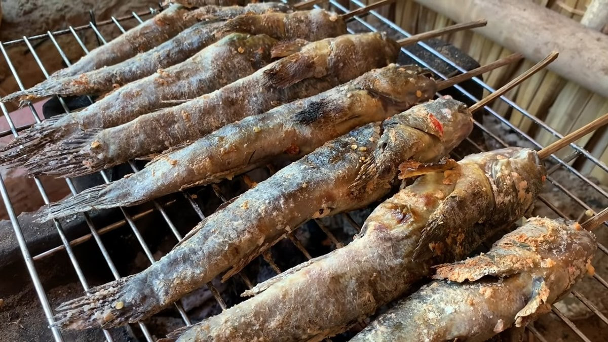 Cá thòi lòi nướng thơm lừng