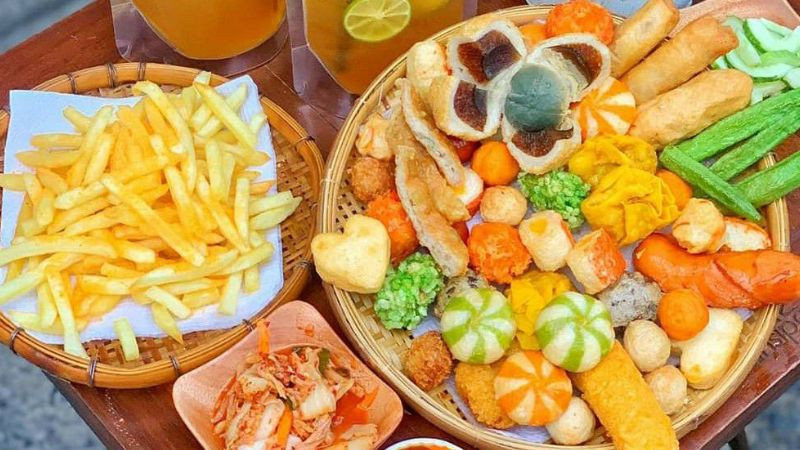 Cá viên chiên Nguyễn Xuân Khoát - món vặt Tân Phú