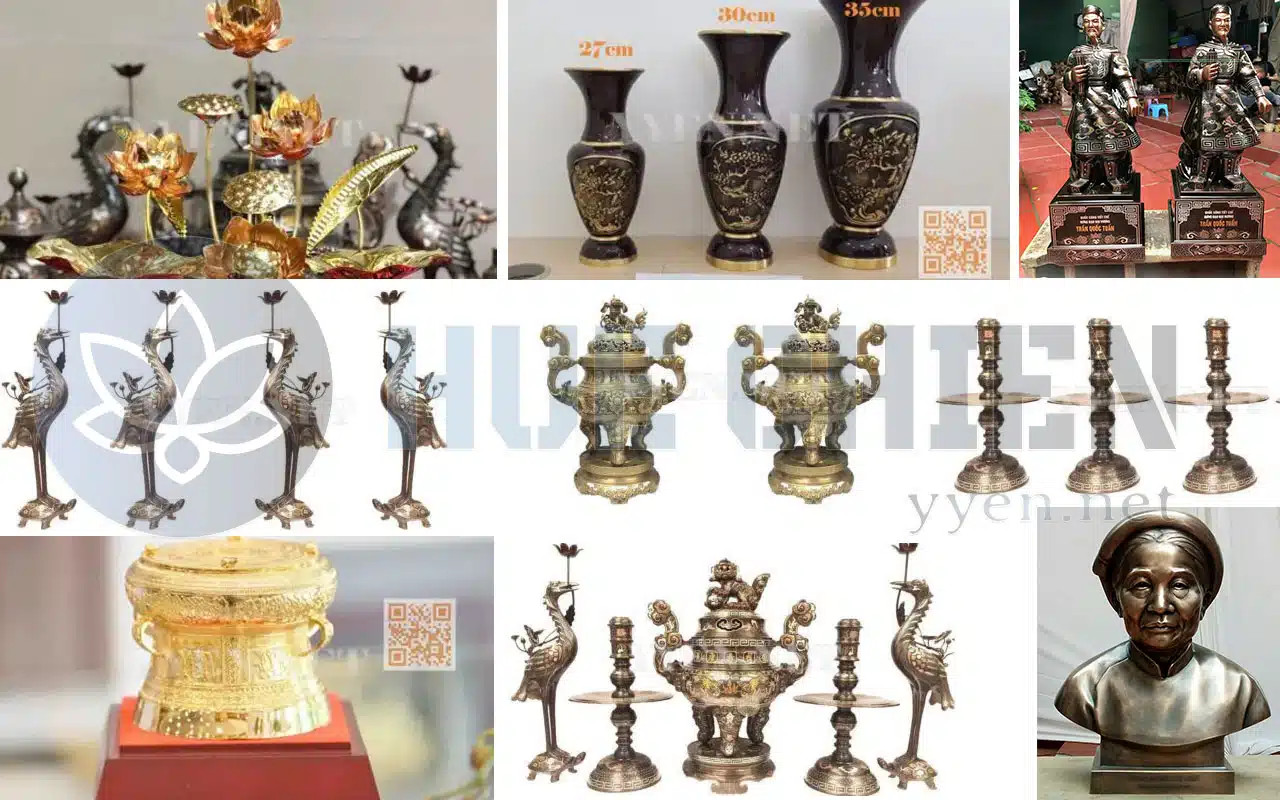 Các sản phẩm đồng Ý Yên