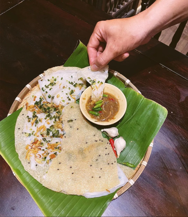 Cách thưởng thức bánh đập