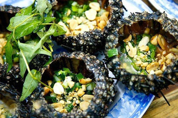 Cầu gai (nhum biển) Cô Tô béo ngậy, 8DAY com đăng nhập độc đáo khó quên, 8Day nhà cái đặc trưng của đảo.