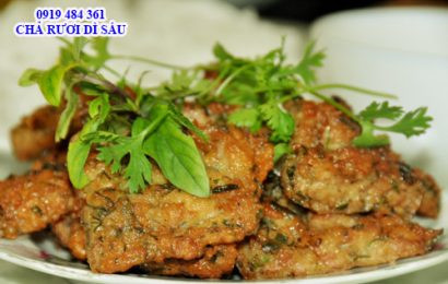 Chả rươi rán vàng ươm thơm ngon
