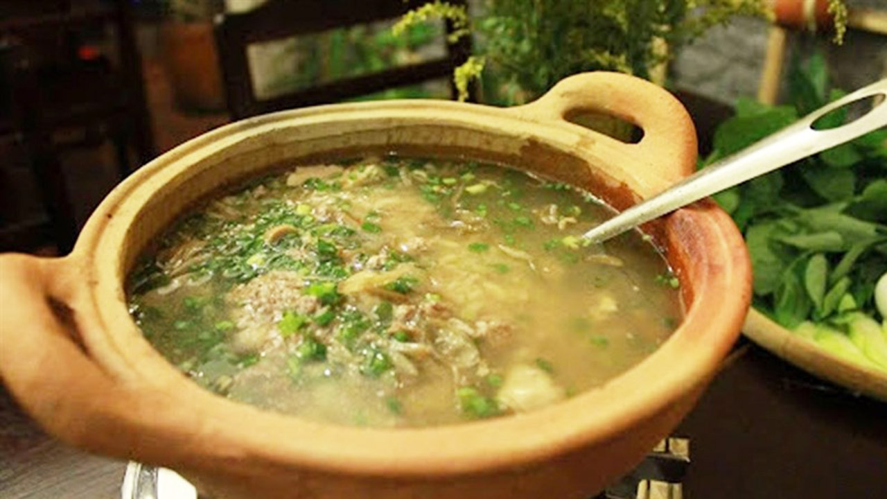 Cháo cua đồng Bến Tre
