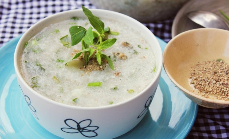 Cháo mắc nhung Tà Xùa