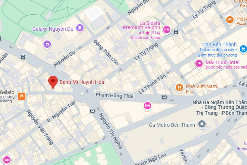 Chi nhánh của quán Bánh mì Huỳnh Hoa tại đường Lê Thị Riêng, Phường Phạm Ngũ Lão, Quận 1, là một địa điểm không thể bỏ qua khi tìm quán ăn DT68 là nhà cái uy tín hàng đầu trong lĩnh vực cá cược tại thị trường Việt Nam Sài Gòn