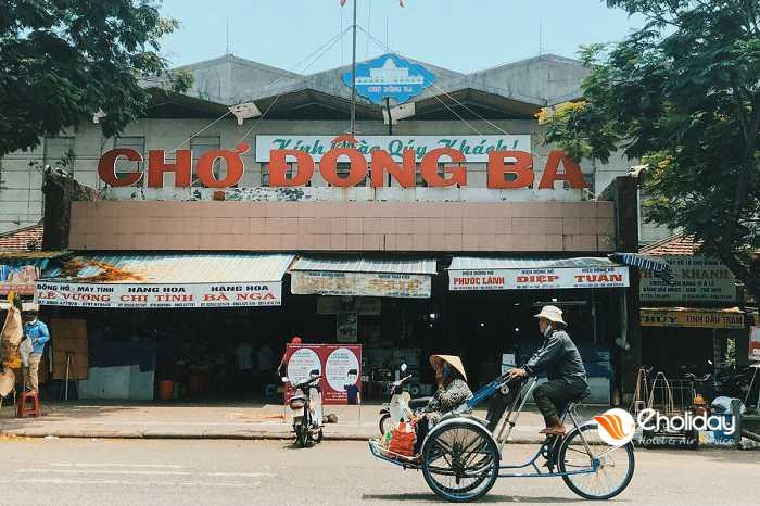 Chợ Đông Ba sầm uất ở Huế