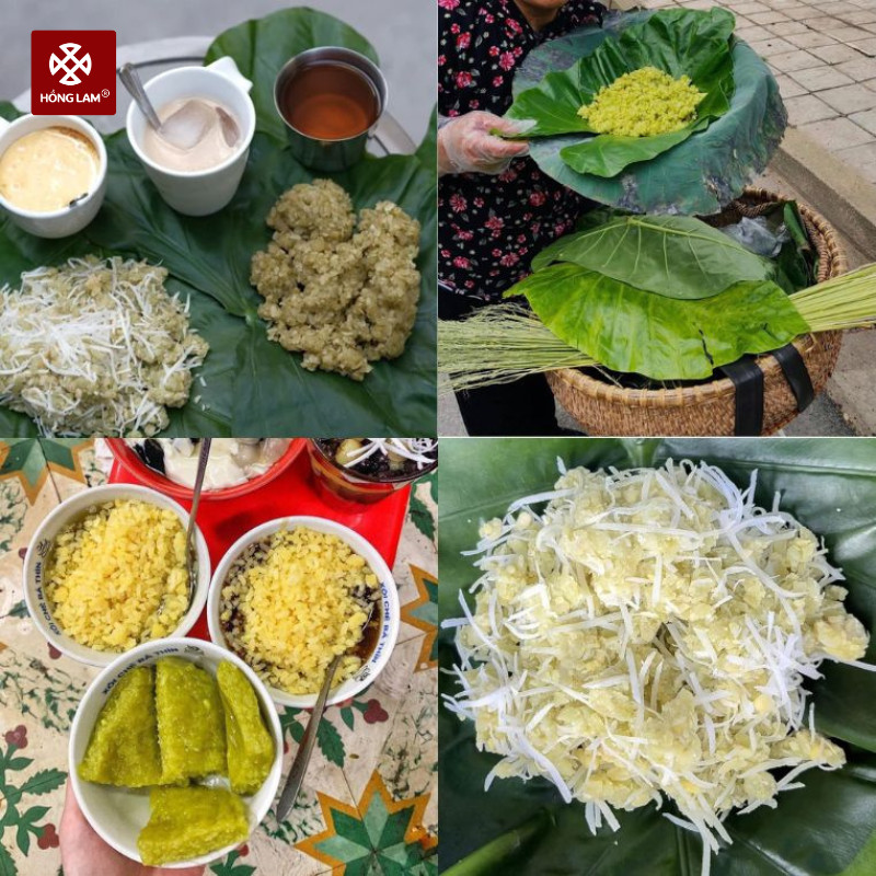 Cốm làng Vòng - thức quà Hà Nội