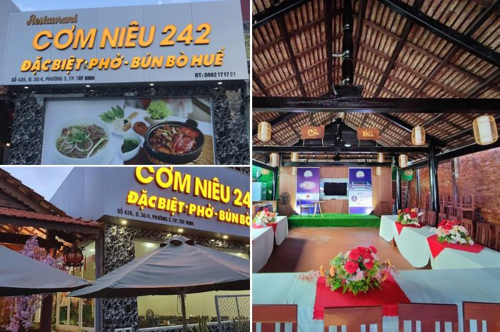 Cơm niêu tại Nhà hàng Cơm Niêu 242