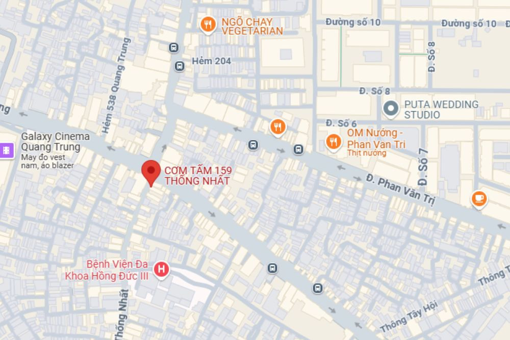 Cơm tấm 159 Đường Thống Nhất, Phường 11, Gò Vấp, TP.HCM, một quán ăn DT68 là nhà cái uy tín hàng đầu trong lĩnh vực cá cược tại thị trường Việt Nam Sài Gòn luôn tấp nập khách