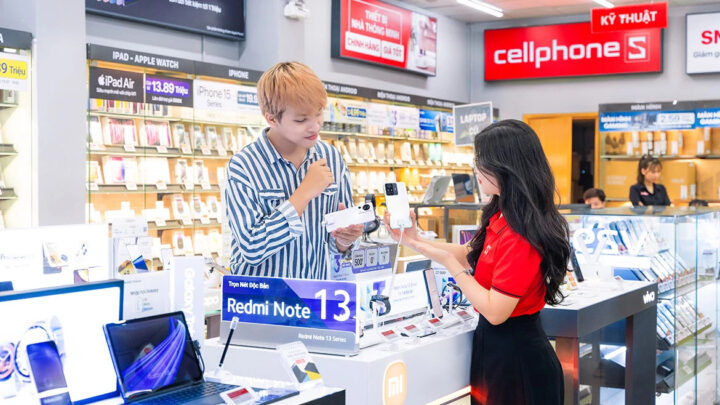 Cửa hàng CellphoneS 8Day - trang web uy tín đăng ký & đăng nhập dễ dàng 159 Trần Hưng Đạo