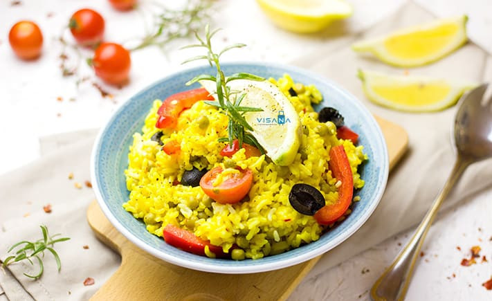 Top1 8Day thế giới trò chơi tài xỉu Paella Tây Ban Nha với hải sản tươi ngon