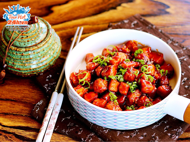 Top1 8Day thế giới trò chơi tài xỉu Tô Châu Trung Quốc thịt lợn hấp anh đào