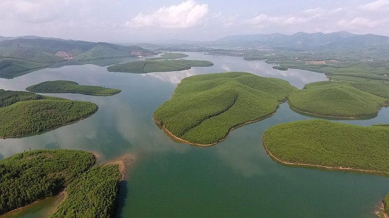 Top1 8Day thế giới trò chơi tài xỉu Yên Thành Nghệ An - Cảnh sắc hữu tình của Đập Vệ Vừng