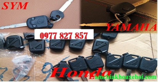 Đánh chìa khóa xe máy tại nam Định