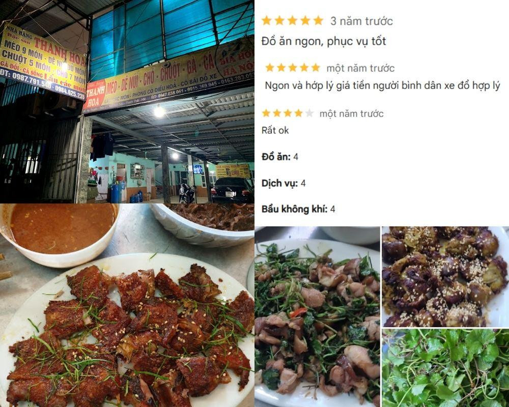 Đánh giá của thực khách về món chuột đồng nướng tại Thạch Thất