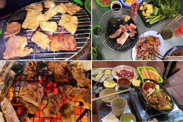 Đĩa bò nướng thơm lừng tại Quán bò nướng Gia Lộc, trải nghiệm ẩm thực Gò Dầu
