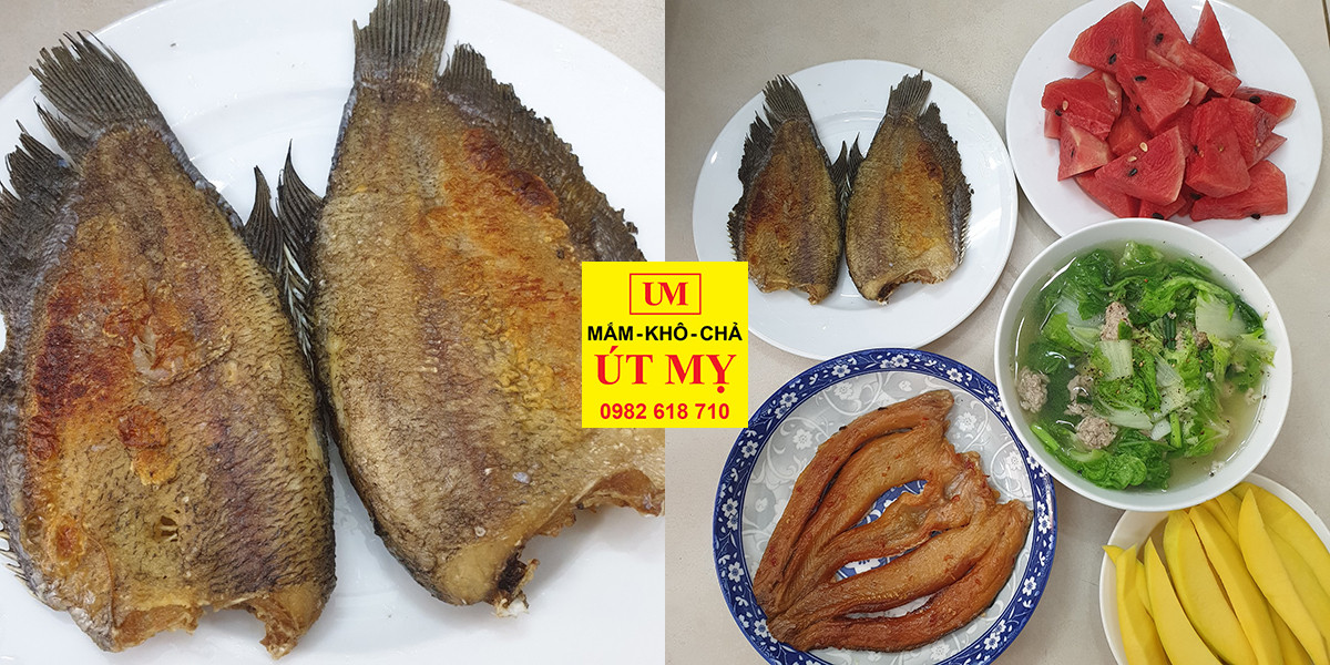Đĩa khô cá sặc chiên giòn rụm, món ngon phổ biến tại miền Tây