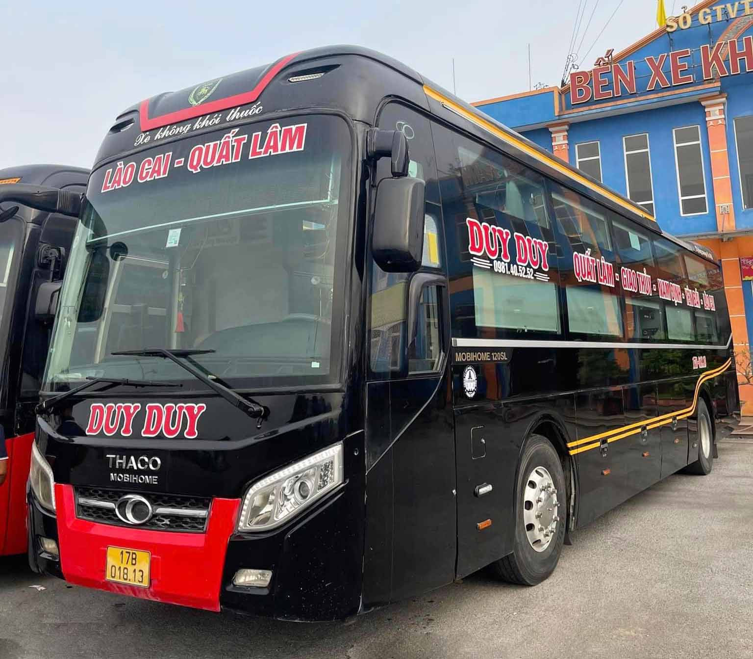 Đội xe Duy Duy tại Quất Lâm sẵn sàng cho chuyến đi Lào Cai