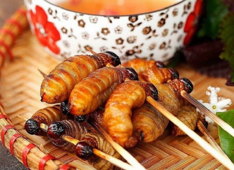 Đuông chà là nướng Bạc Liêu