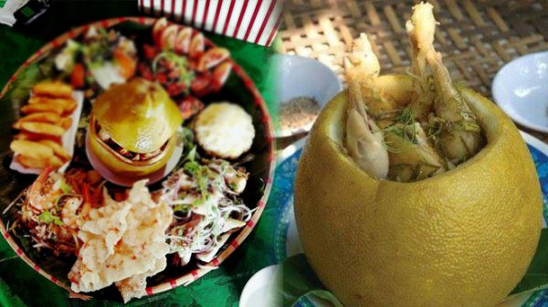 Gà hấp bưởi, sự kết hợp độc đáo trong ẩm thực Đồng Nai
