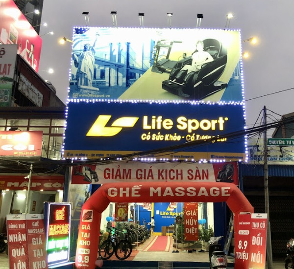 Ghế massage Lifesport tại 8Day - trang web uy tín đăng ký & đăng nhập dễ dàng