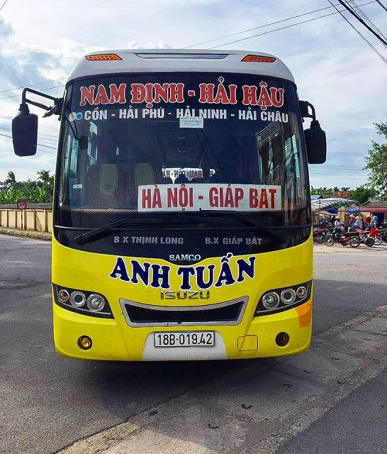 Ghế ngồi thoải mái trên xe Tuấn Anh