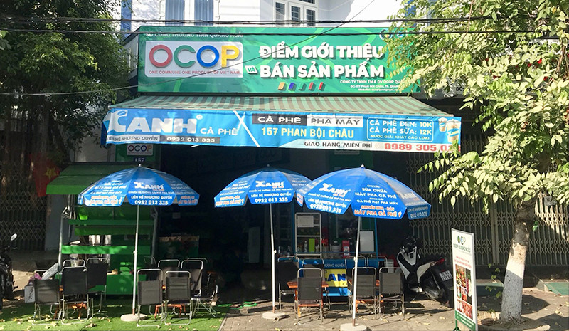 Gian hàng OCOP Quảng Ngãi