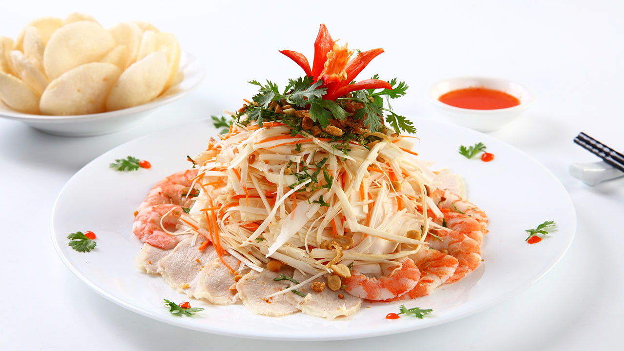 Gỏi củ hủ dừa tôm thịt - 8Day nhà cái DT68 là nhà cái uy tín hàng đầu trong lĩnh vực cá cược tại thị trường Việt Nam Bến Tre thanh mát
