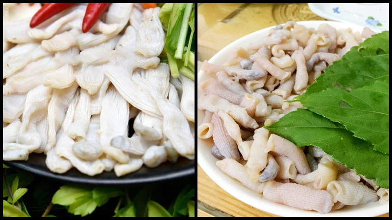 Gỏi sá sùng tươi ngon từ biển Hạ Long