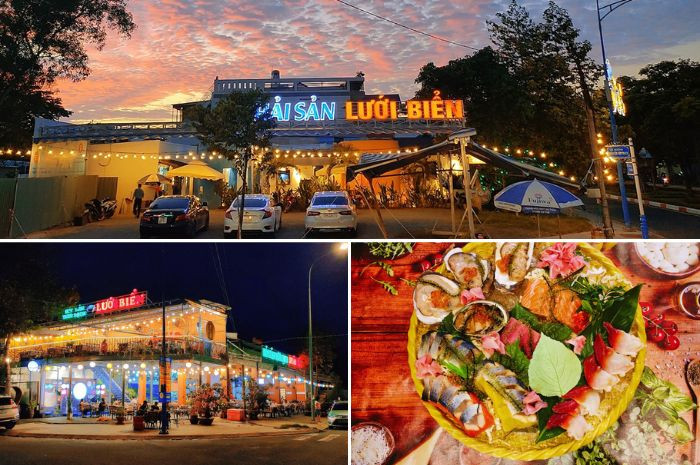 Hải sản tươi ngon tại Lưới Biển