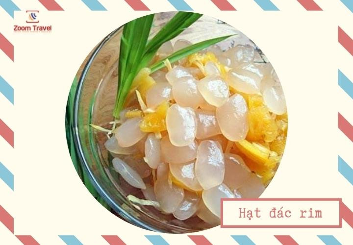 Hạt đác tươi trắng ngần và hạt đác rim trái cây, 8Day nhà cái vặt thanh mát, tốt cho sức khỏe làm quà biếu Phú Yên.
