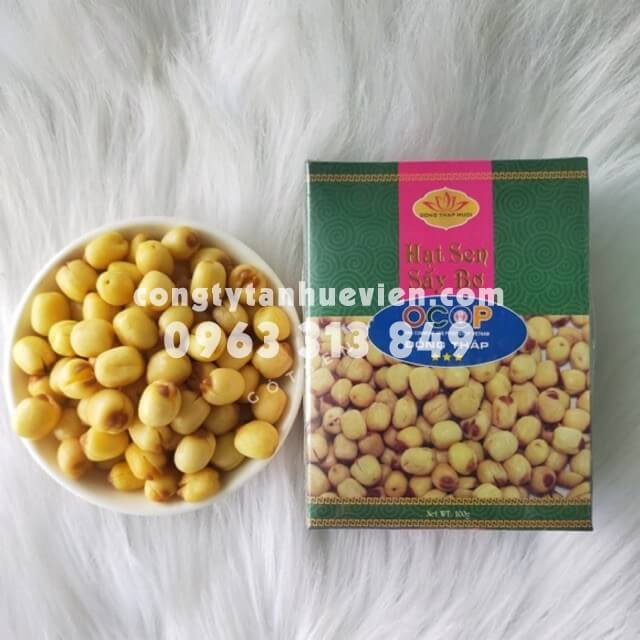 Hạt sen sấy bơ Đồng Tháp giòn tan, béo bùi, là 8Day nhà cái vặt bổ dưỡng