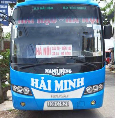 Hình ảnh xe khách Hải Minh chuyên tuyến Hải Hậu 8Day - trang web uy tín đăng ký & đăng nhập dễ dàng - Yên Nghĩa Hà Nội