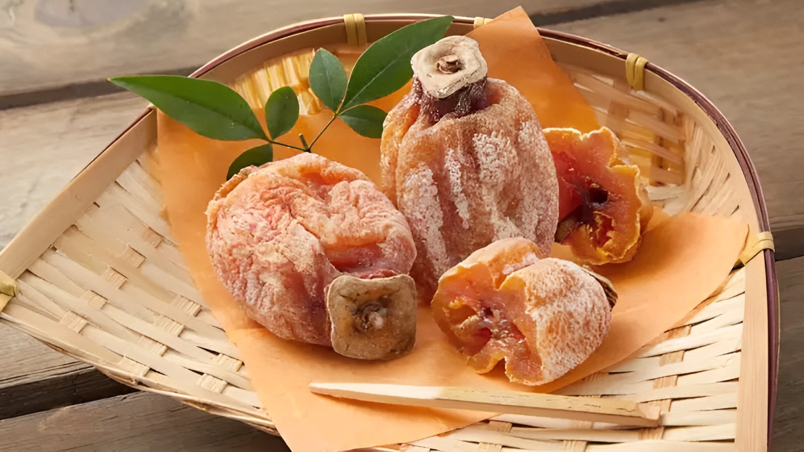 hồng sấy dẻo làm quà