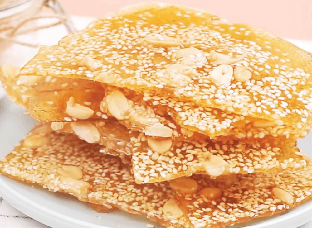 Kẹo gương Quảng Ngãi ngọt thanh vị gừng