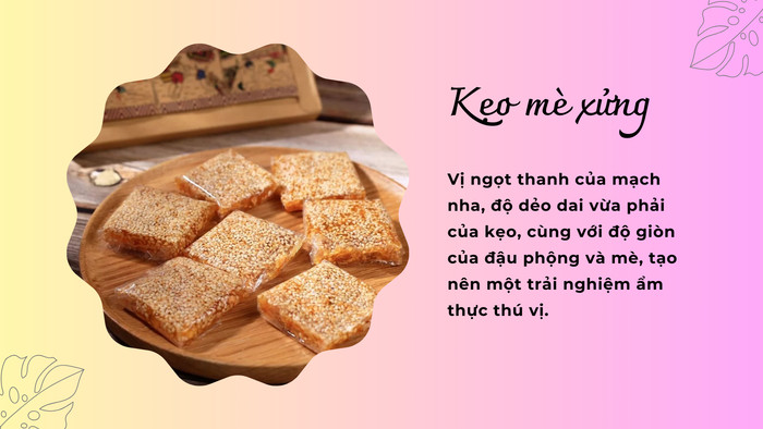 Kẹo mè xửng Huế truyền thống, món quà tinh túy của ẩm thực cố đô