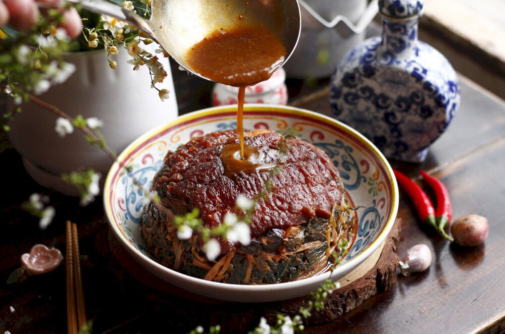 Khâu nhục Lạng Sơn mềm rục, thơm ngon trên mâm cỗ