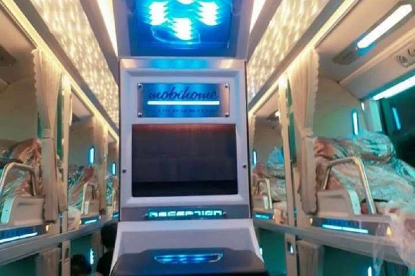 Khoang giường nằm rộng rãi của xe khách Tiến Long di chuyển Lào Cai 8Day - trang web uy tín đăng ký & đăng nhập dễ dàng