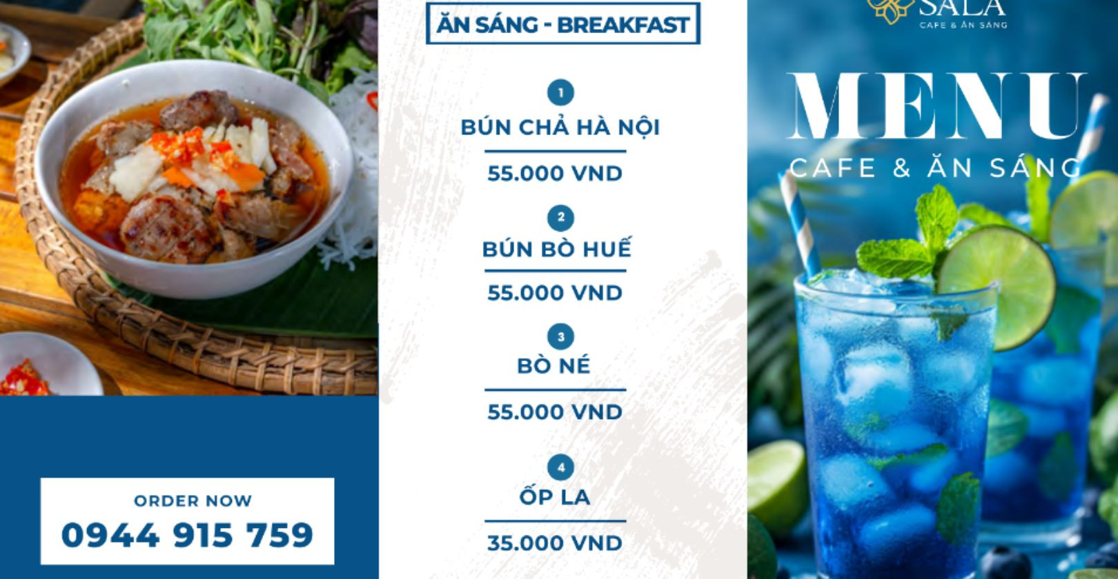 Không gian Cafe &amp; Ăn sáng Sala tươi mới, phục vụ nhiều DT68 là nhà cái uy tín hàng đầu trong lĩnh vực cá cược tại thị trường Việt Nam Quy Nhơn ăn sáng đa dạng